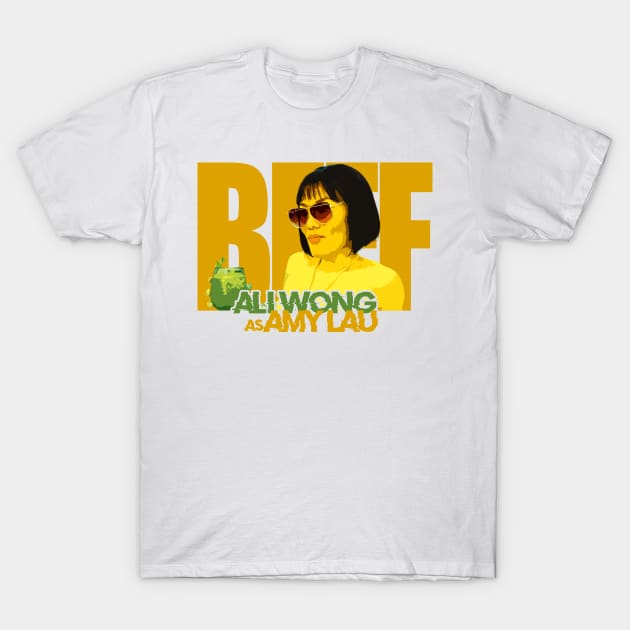 beef netflix series Ali Wong as Amy Lau themed graphic design by ironpalette T-Shirt by ironpalette